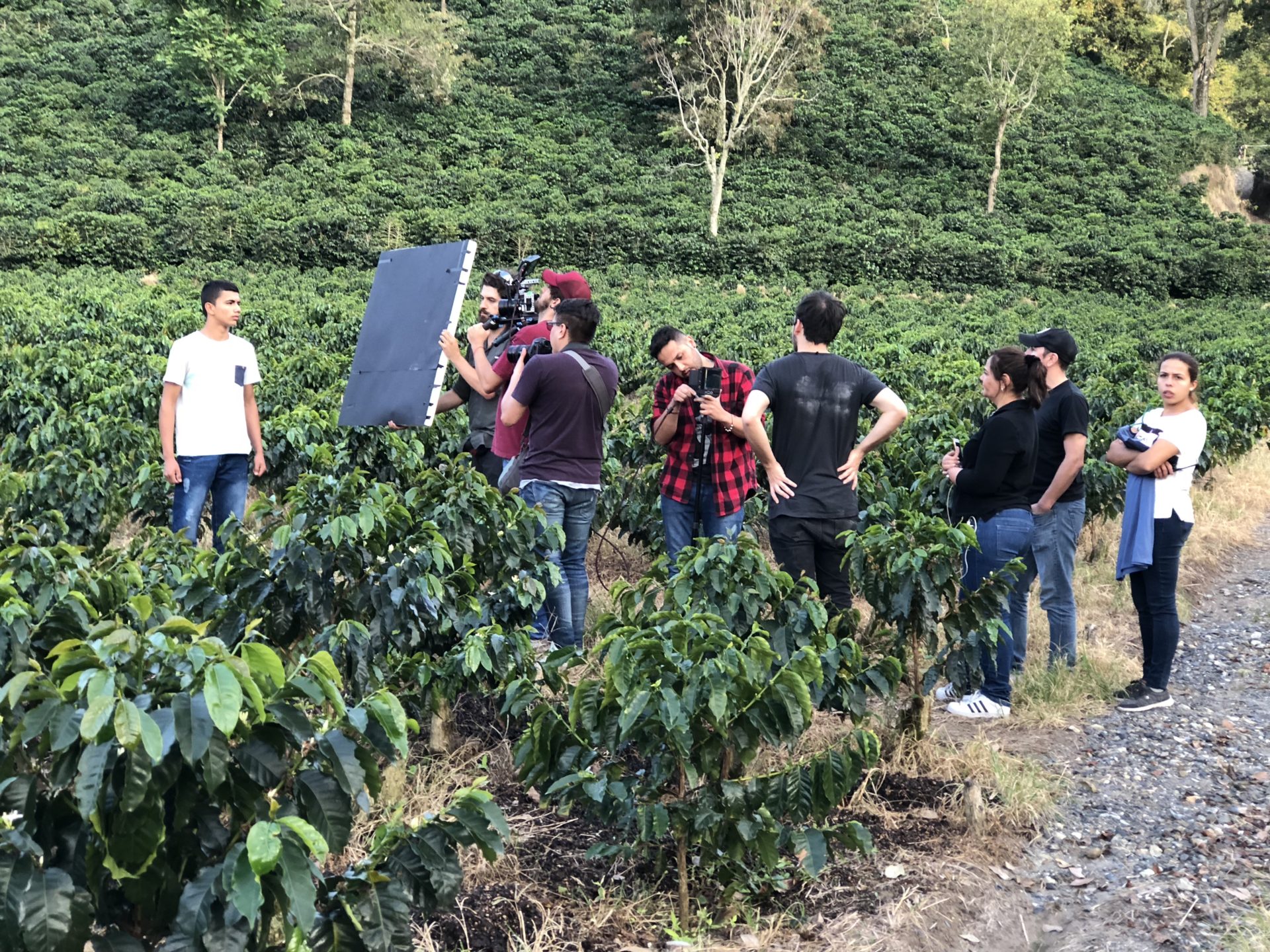 En,pleno,rodaje,en,el,Eje,Cafetero,en,el,programa,Creando,Oportunidades