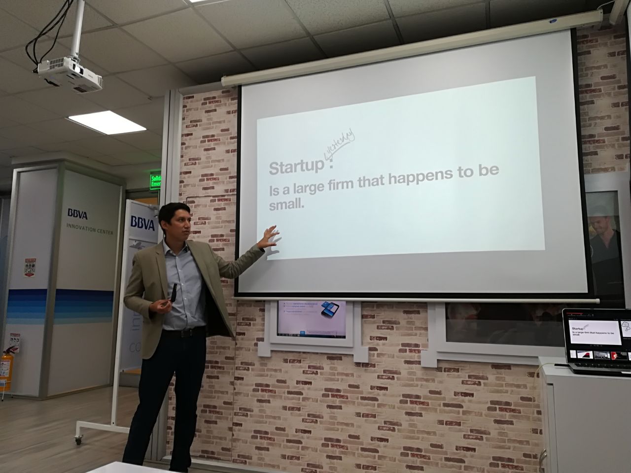 En el taller Startups y empresas unidas por la innovación