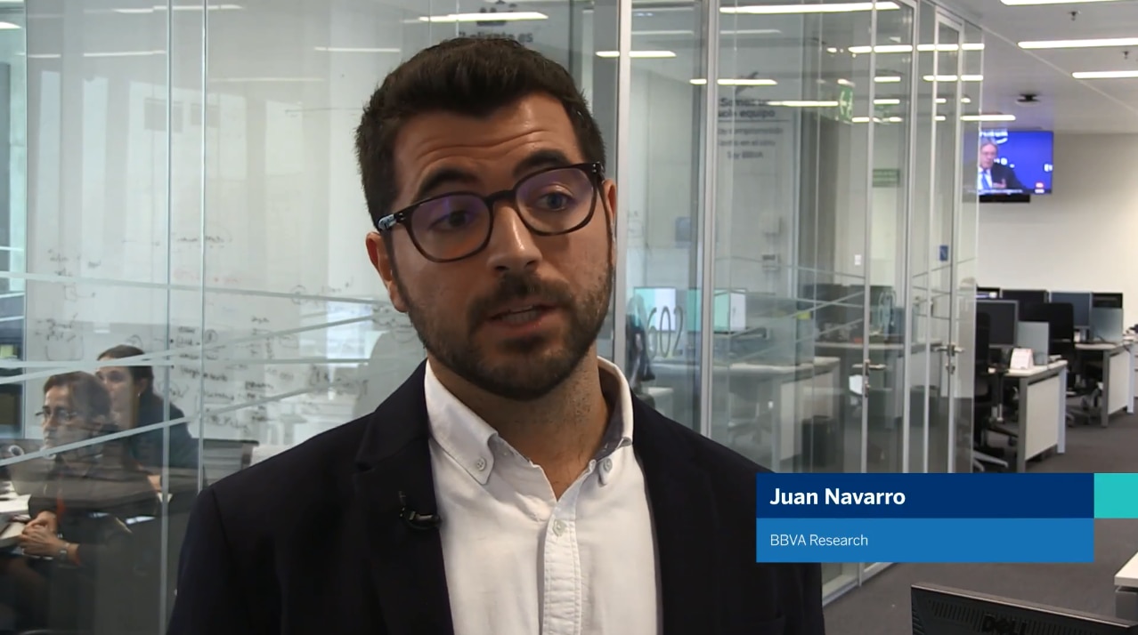 Juan Navarro BBVA Research Flujos Inversión Globales