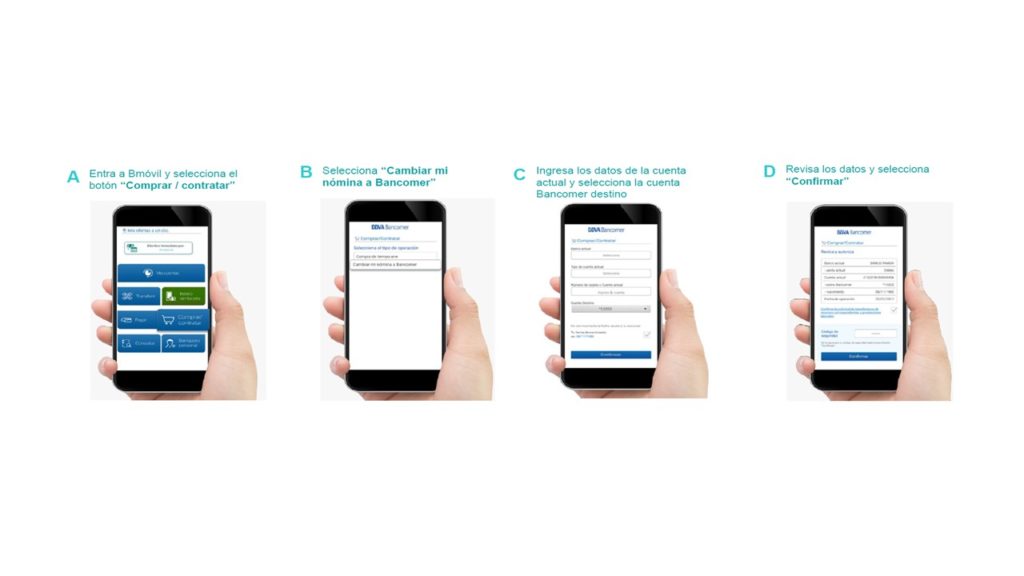 celulares portabilidad nómina Bancomer celulares portabilidad nómina Bancomer