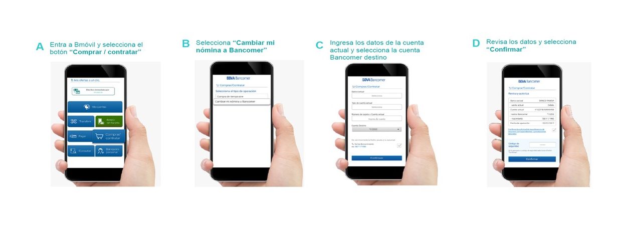 celulares portabilidad nómina Bancomer celulares portabilidad nómina Bancomer