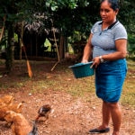 Adelaida Morán, clienta de Fundación Microfinanzas BBVA en Panamá