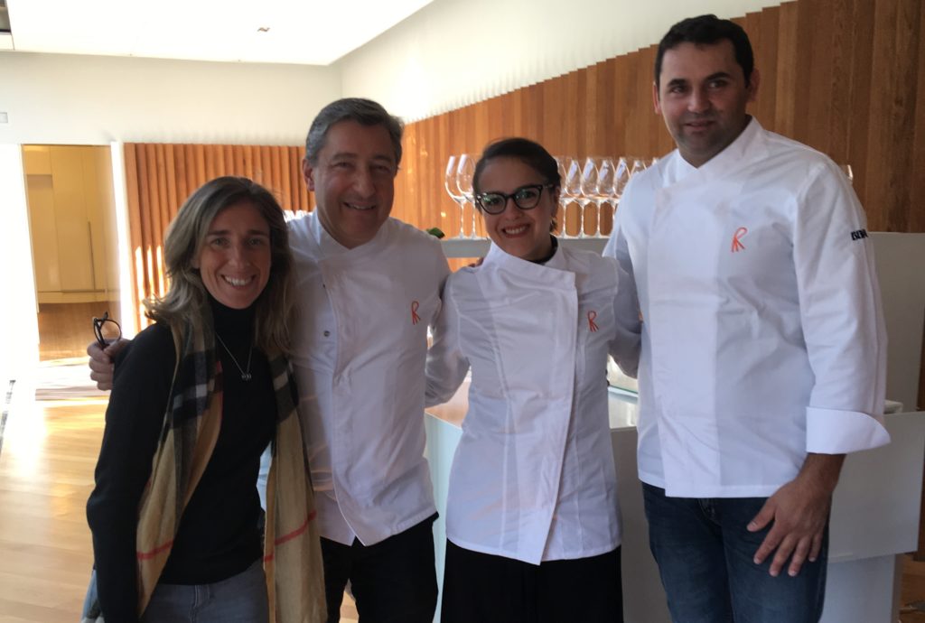 Chef uruguayos con Joan Roca