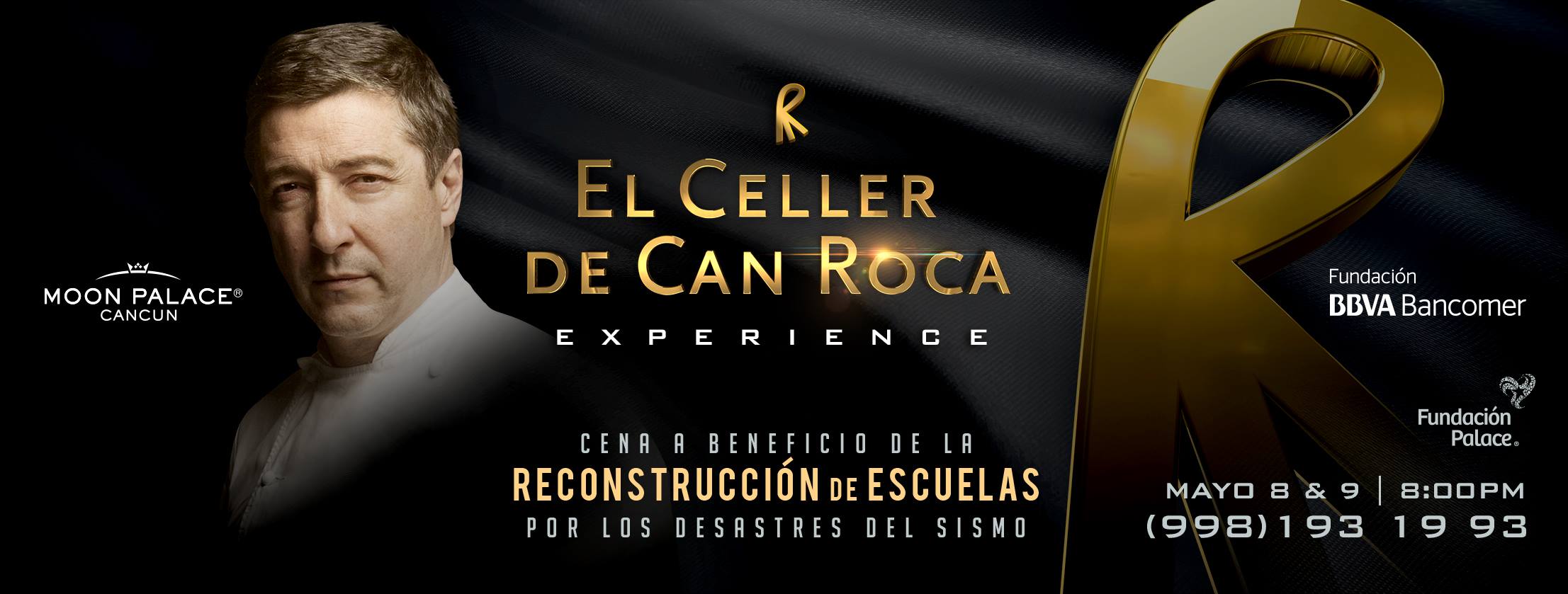 El Celler de Can Roca Experience, en colaboración con BBVA Bancomer, recaudará fondos para la reconstrucción de escuelas en México