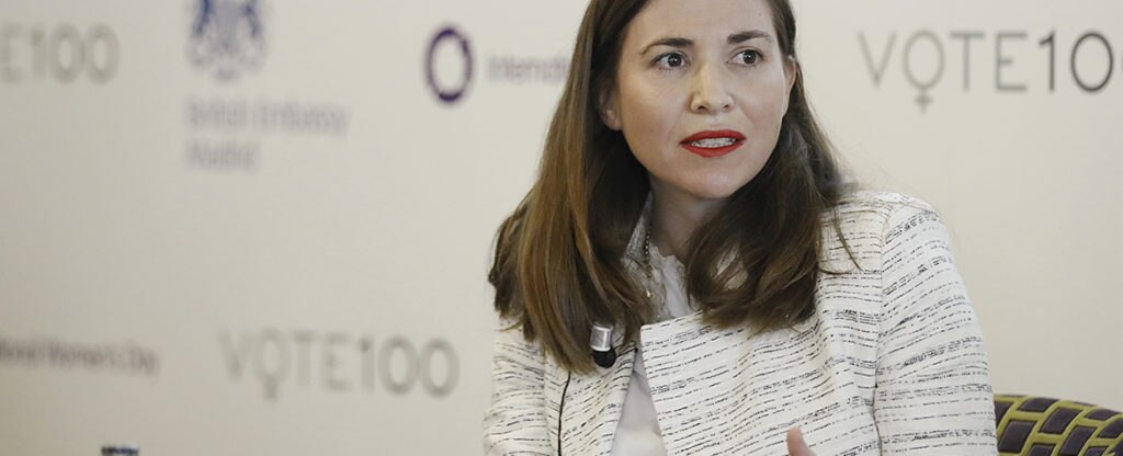 María Abascal, BBVA, en el encuentro 'Women in Finance' María Abascal, BBVA, en el encuentro 'Women in Finance'