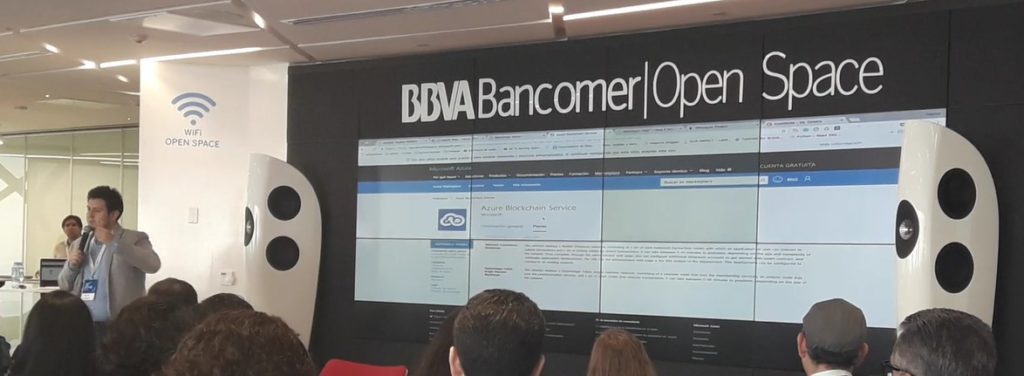 Contrucción de Blockchain en Open Talks 2018 Contrucción de Blockchain en Open Talks 2018