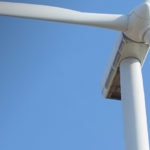 Fotografía de Aerogeneradores, campo eólico, energías renovables, medio ambiente, cielo, desarrollo sostenible, energías limpias