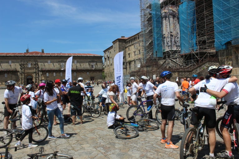 Imagen de Solidarios AM Non Stop 2017 BBVA Asset Management Camino de Santiago