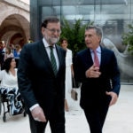 El presidente Mauricio Macri ofreció un almuerzo en honor al presidente del gobierno de España, Mariano Rajoy, y su comitiva