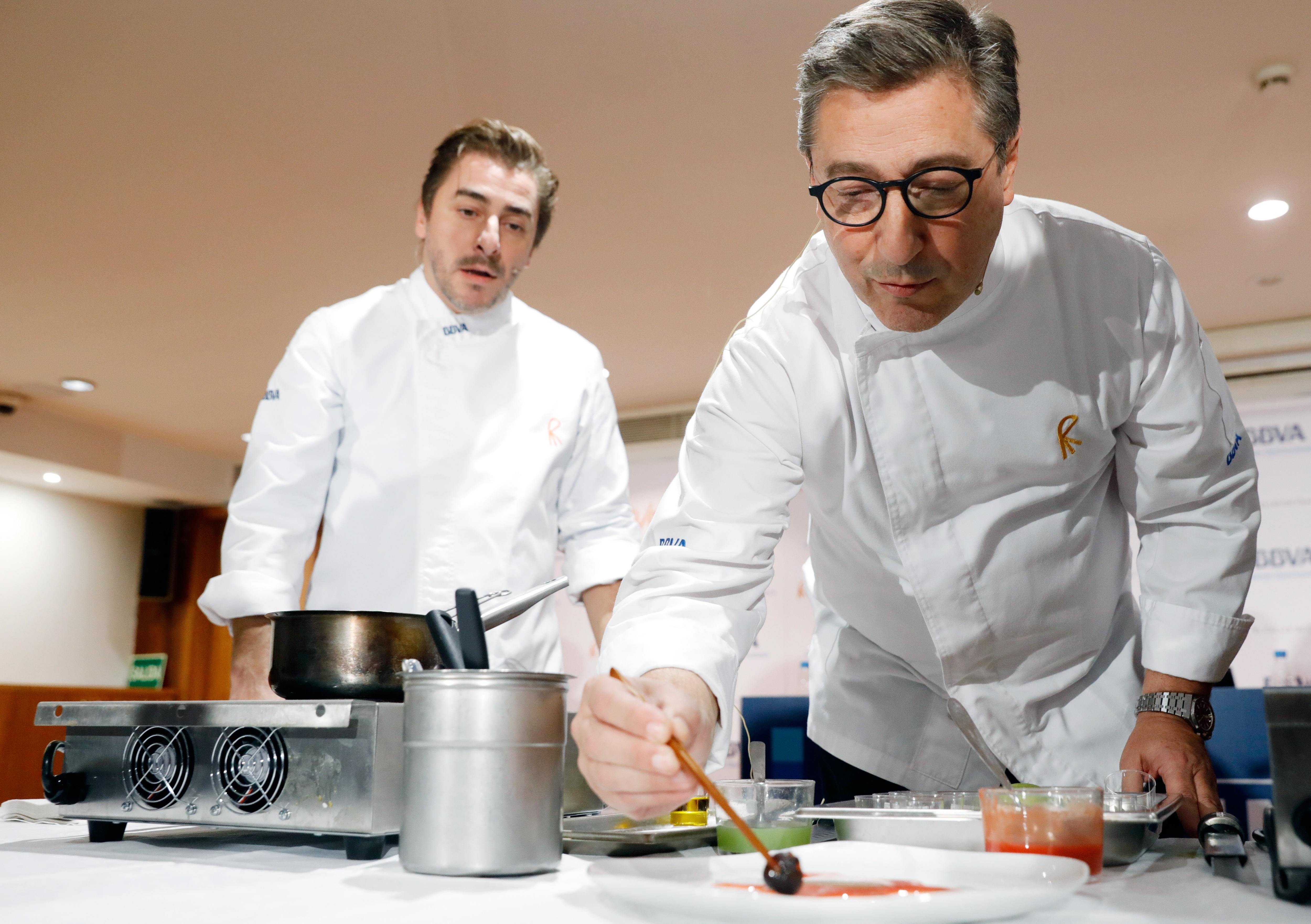 No usar a partir del 31 de diciembre 2018 EFE Joan y Jordi Roca BBVA recurso celler de can roca gastronomía
