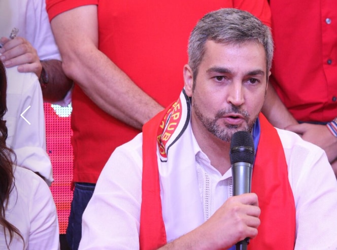 Mario Abdo Benítez, nuevo presidente de Paraguay Mario Abdo Benítez, nuevo presidente de Paraguay