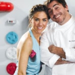 Jordi Roca y Alejandra Rivas en Rocambolesc BBVA