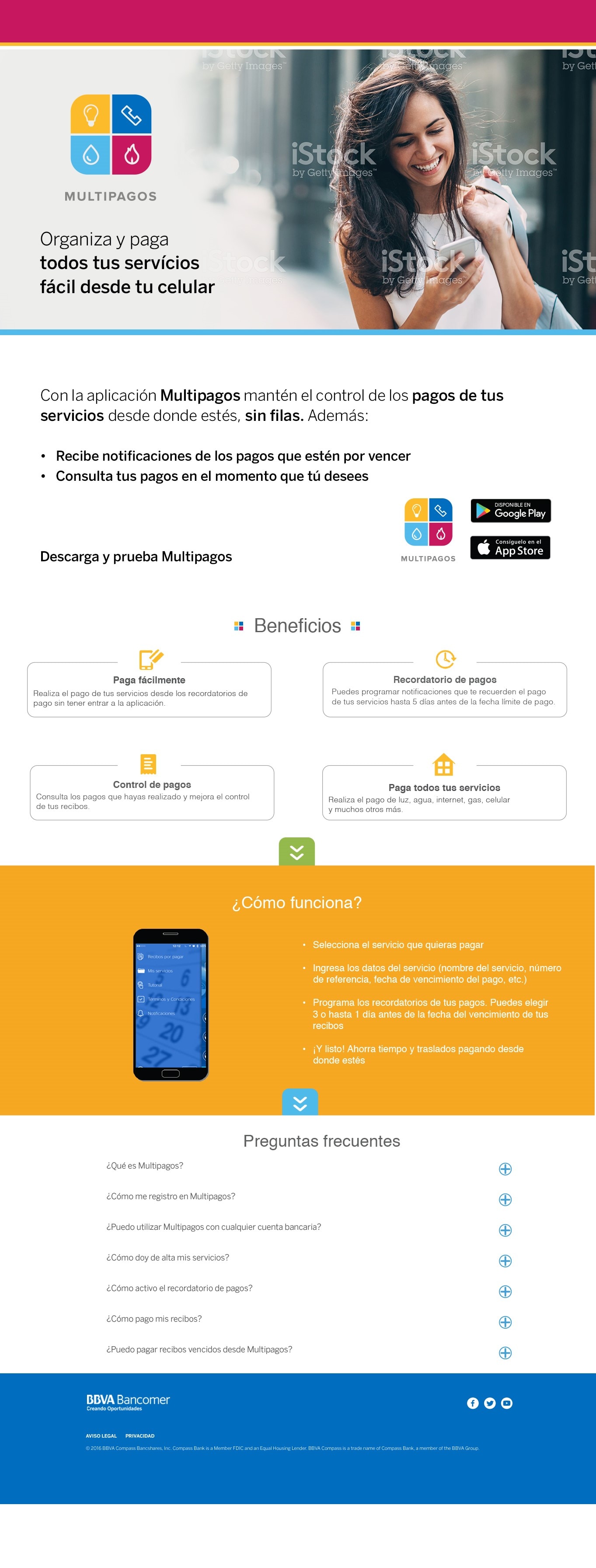 Multipagos Landing procedimiento y beneficios Bancomer Multipagos Landing procedimiento y beneficios Bancomer