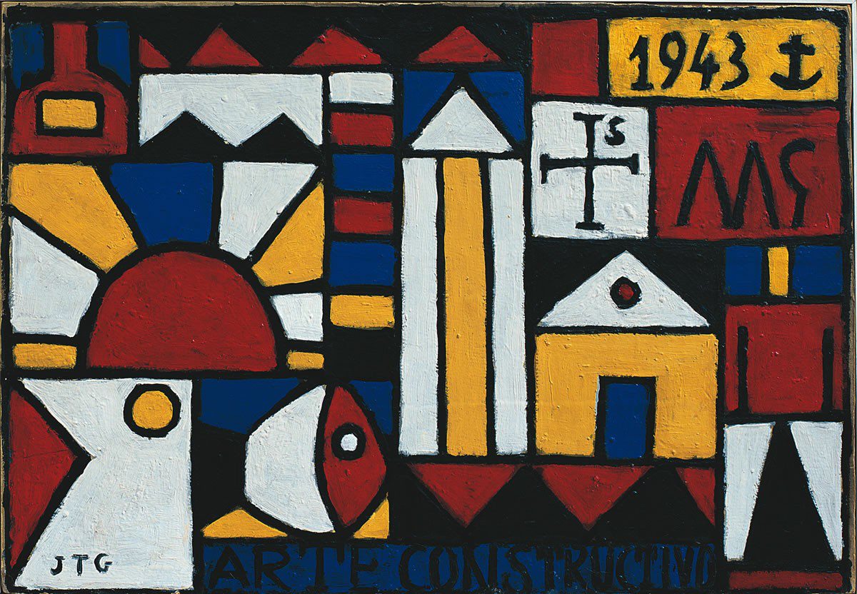 Joaquín Torres García, artista uruguayo Joaquín Torres García, artista uruguayo
