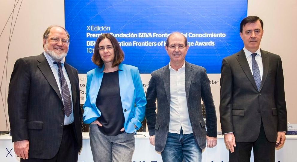 Fronteras del Conocimiento-rueda de prensa-Shafi Goldwasser-Silvio Micali-Ronald Rivest-BBVA Fronteras del Conocimiento-rueda de prensa-Shafi Goldwasser-Silvio Micali-Ronald Rivest-BBVA