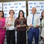Ganadores del IV Premio Nacional al Docente BBVA Colombia