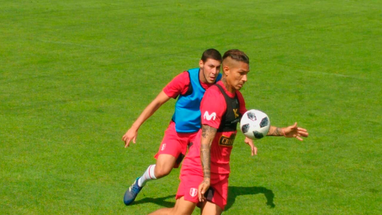 Paolo Guerrero ya entrena con Perú en Austria Paolo Guerrero ya entrena con Perú en Austria