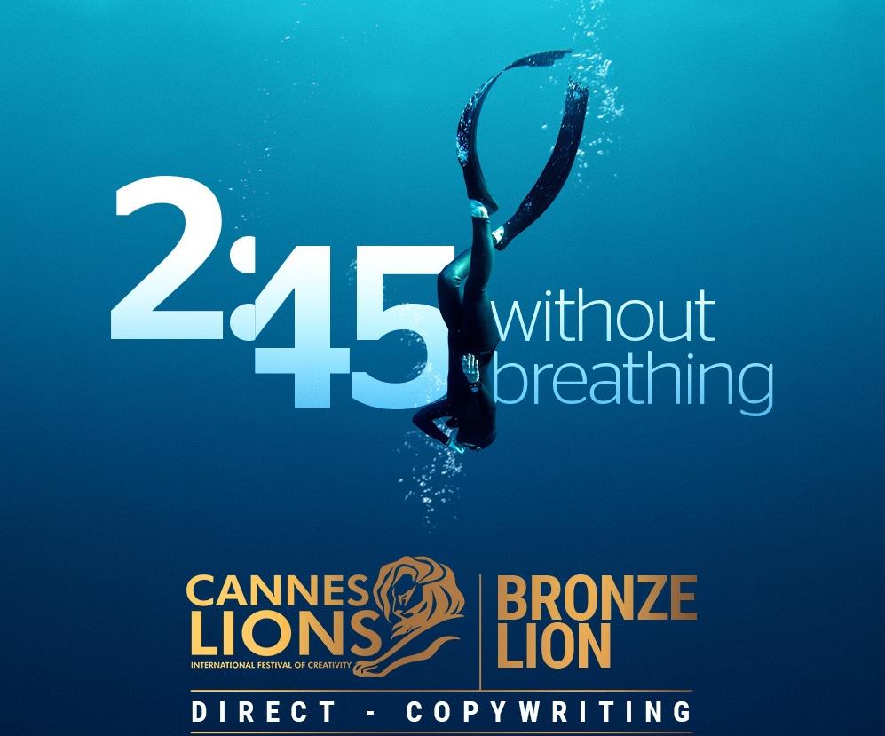 Premio Cannes BBVA Colombia-DDB por la campaña 2'45 Premio Cannes BBVA Colombia-DDB por la campaña 2'45