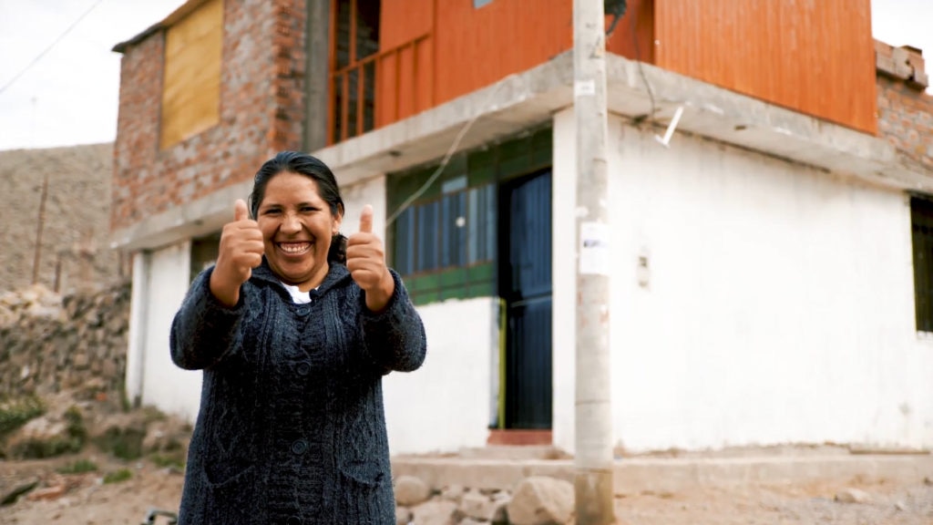 Rosa Ancco emprendedora peruana de la FMBBVA Fotografía de Rosa Ancco emprendedora peruana de la FMBBVA