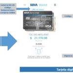 Uso de tarjeta BBVA Wallet