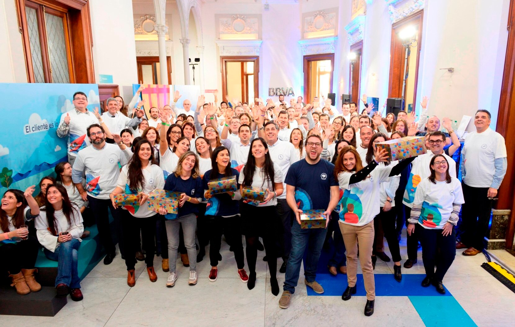 BBVA Uruguay vivió su `Values Day´ a pleno
