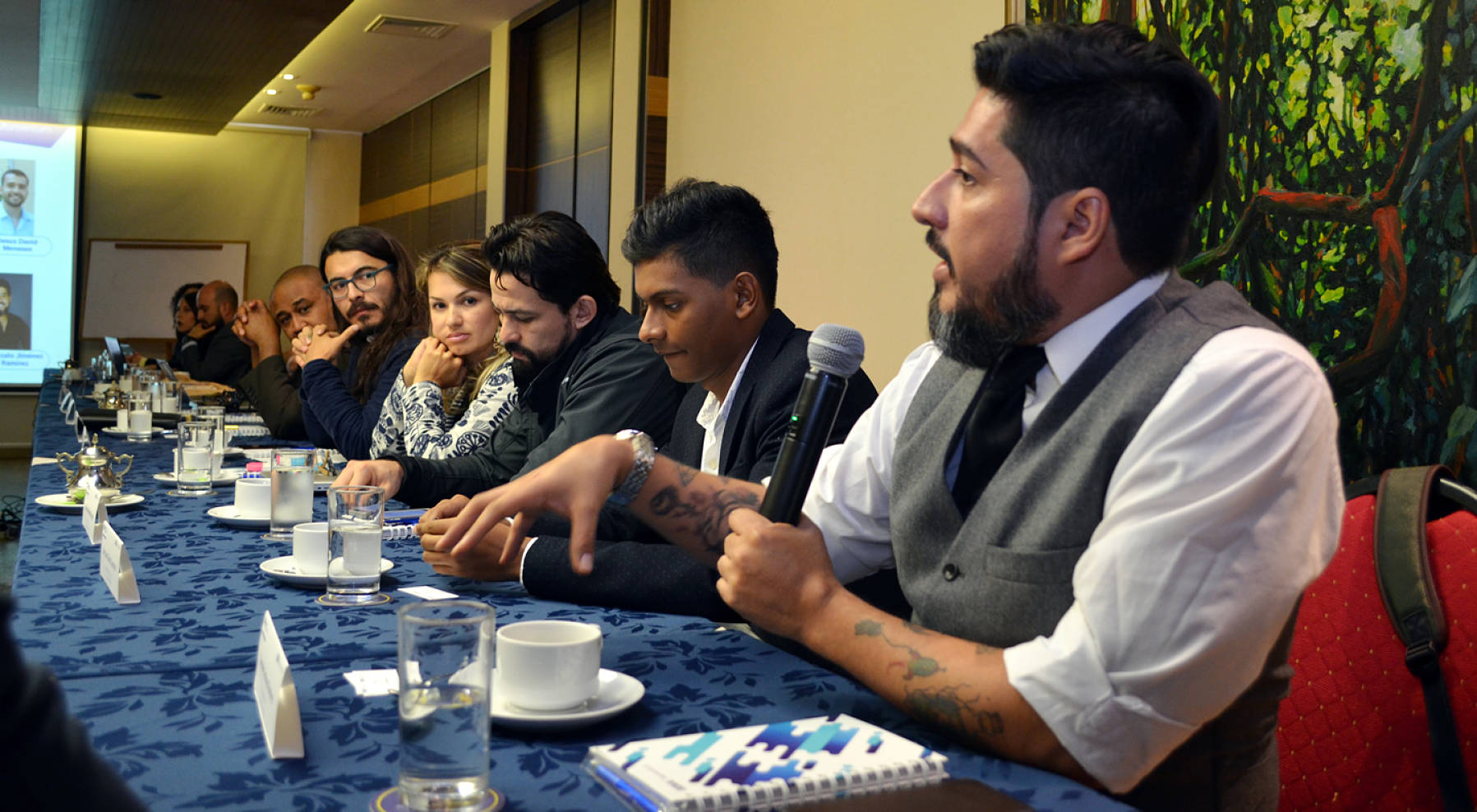 BBVA Momentum, los empresarios tuvieron su primera sesión presencial
