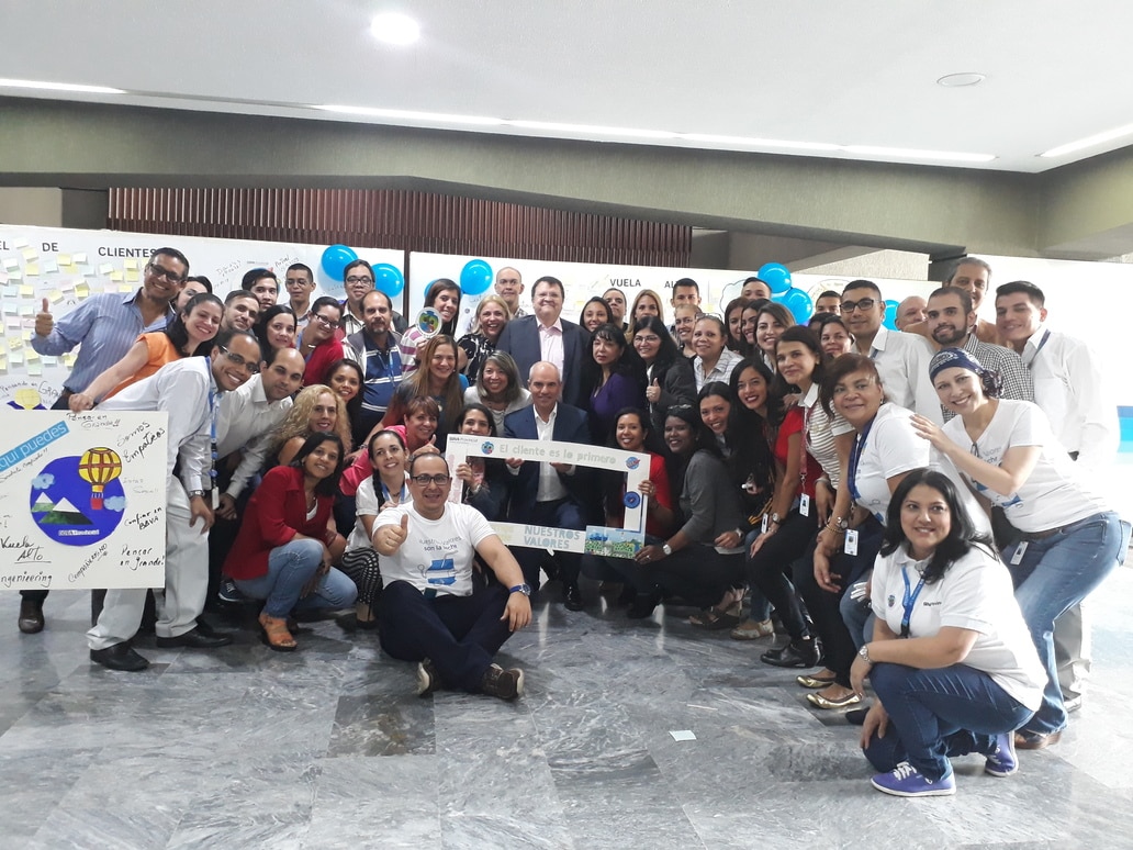 Uno de los grupos participantes del Values Day Venezuela Uno de los grupos participantes del Values Day Venezuela