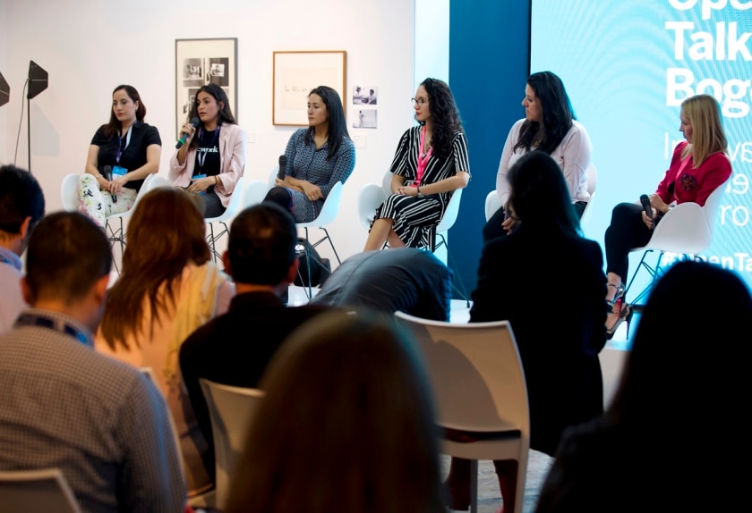 Foro de emprendimiento femenino en el Open Talks