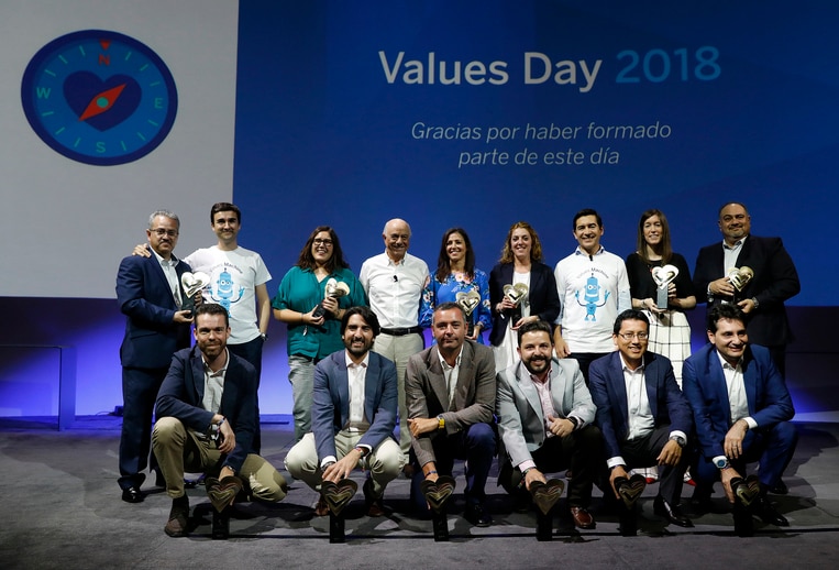 José Miguel Sánchez en los premios ViVa BBVA Provincial