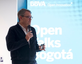 Óscar Cabrera, CEO de BBVA Colombia, en Open Talks Bogotá Óscar Cabrera, CEO de BBVA Colombia, en Open Talks Bogotá