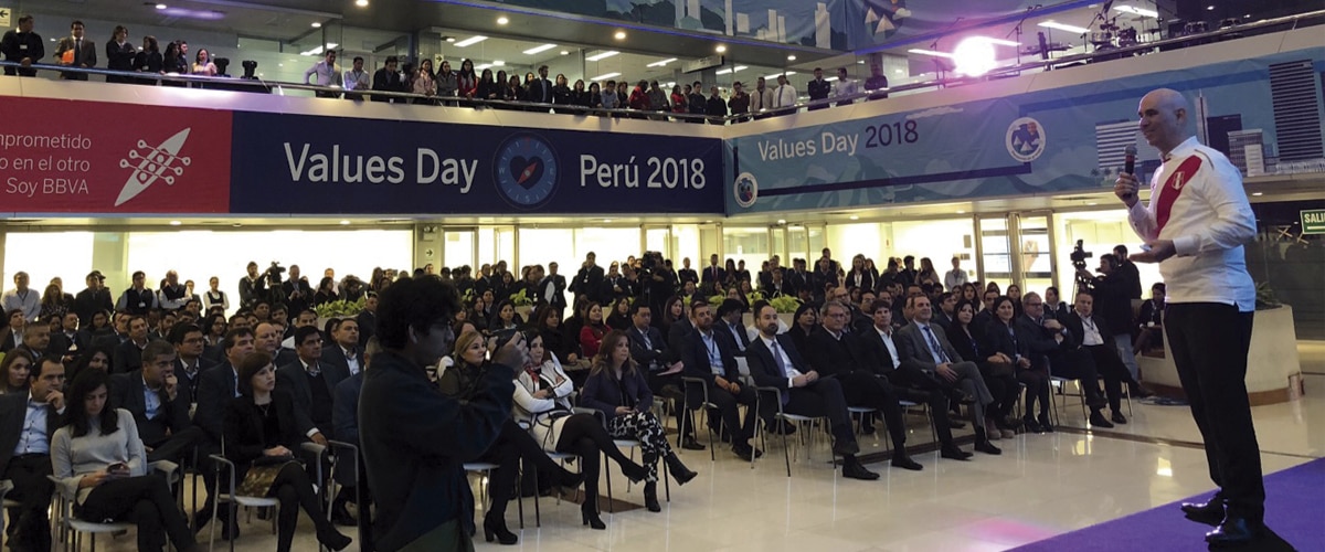 Values Day Perú: El fútbol para reforzar los valores corporativos Values Day Perú: El fútbol para reforzar los valores corporativos
