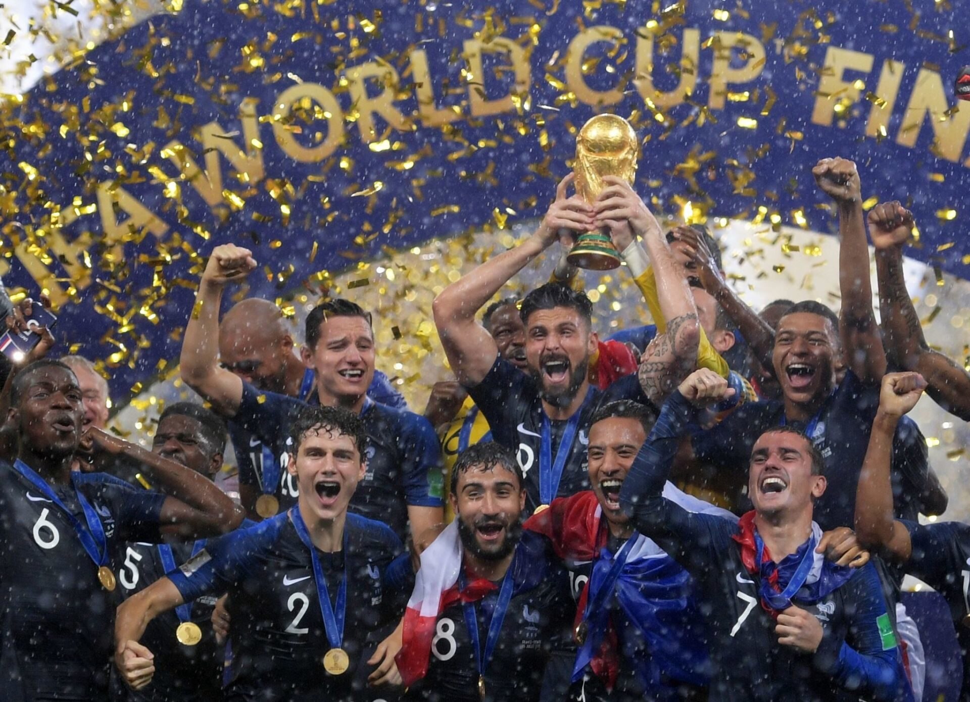 Francia se corona campeón del mundo