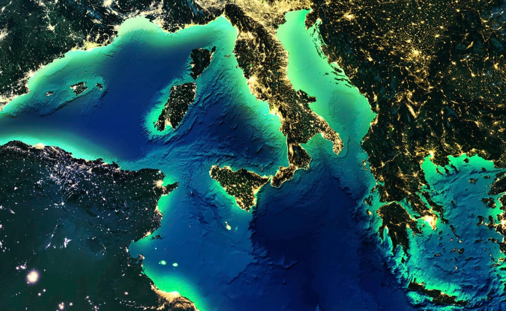 Italia-BBVA, mundo, mapa Fotografía de Italia-BBVA, mundo, mapa