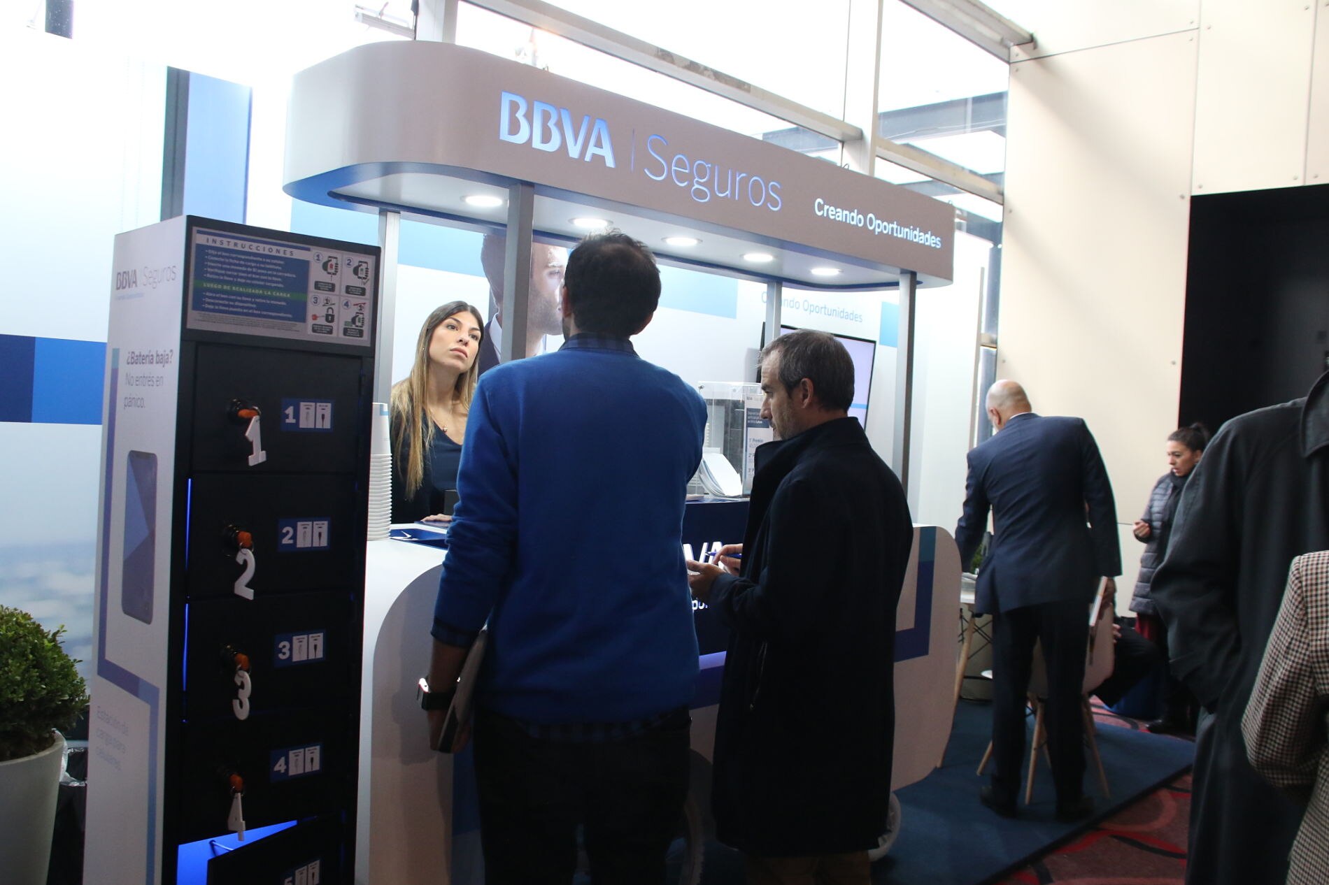 Stand de BBVA Seguros en Expoestrategas Stand de BBVA Seguros en Expoestrategas