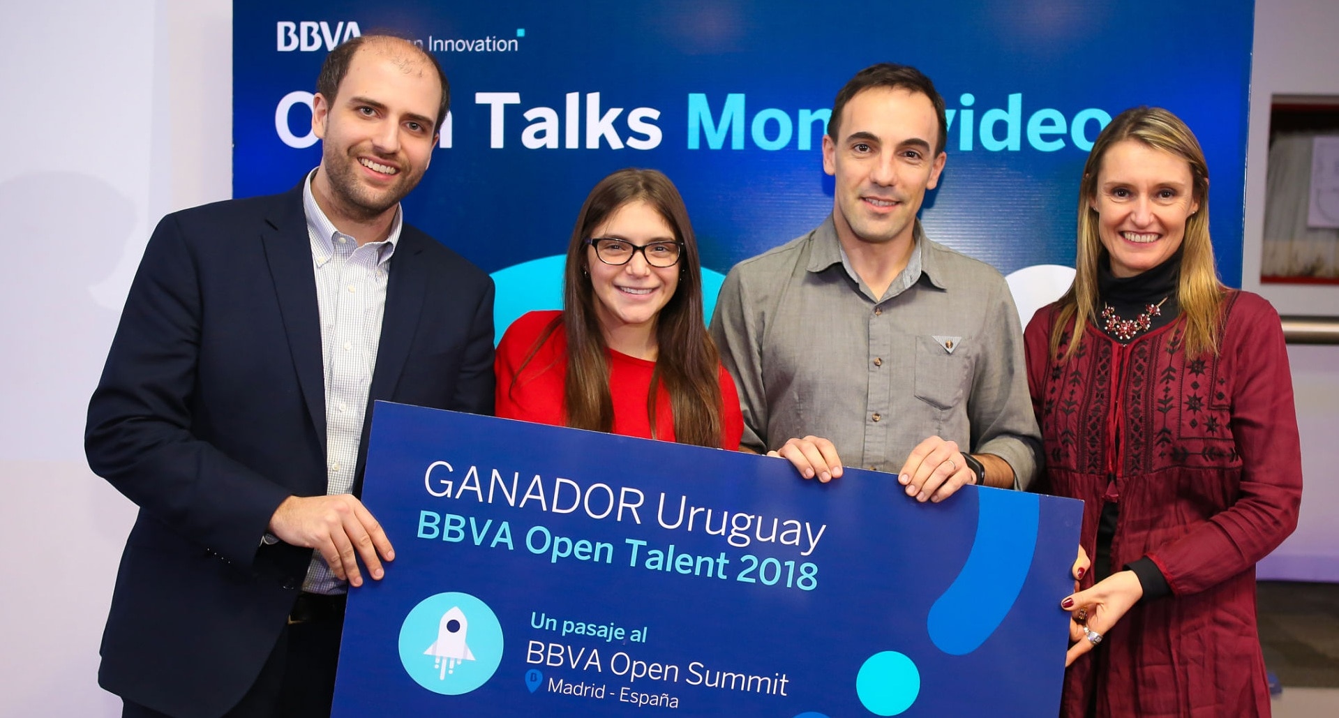 Fotografía de MiFinanzas, Ganadores BBVA Open Talent Uruguay 2018