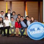 Fotografía de Jóvenes organizadores de Lidera el Cambio, evento patrocinado por BBVA