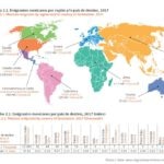 MIGRANTES MEXICO MAPA PAÍSES CON MIGRANTES MEXICANOS