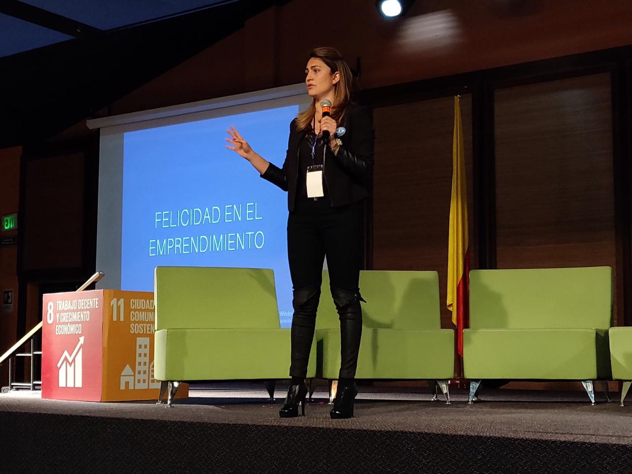 Pilar Sanabria, directora de Escuela para el Emprendimiento, participó en Lidera el Cambio, evento patrocinado por BBVA Fotografía de Pilar Sanabria, directora de Escuela para el Emprendimiento, participó en Lidera el Cambio, evento patrocinado por BBVA