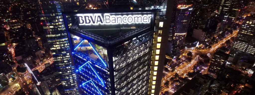 Iluminacion Bancomer Noche Iluminacion Bancomer Noche