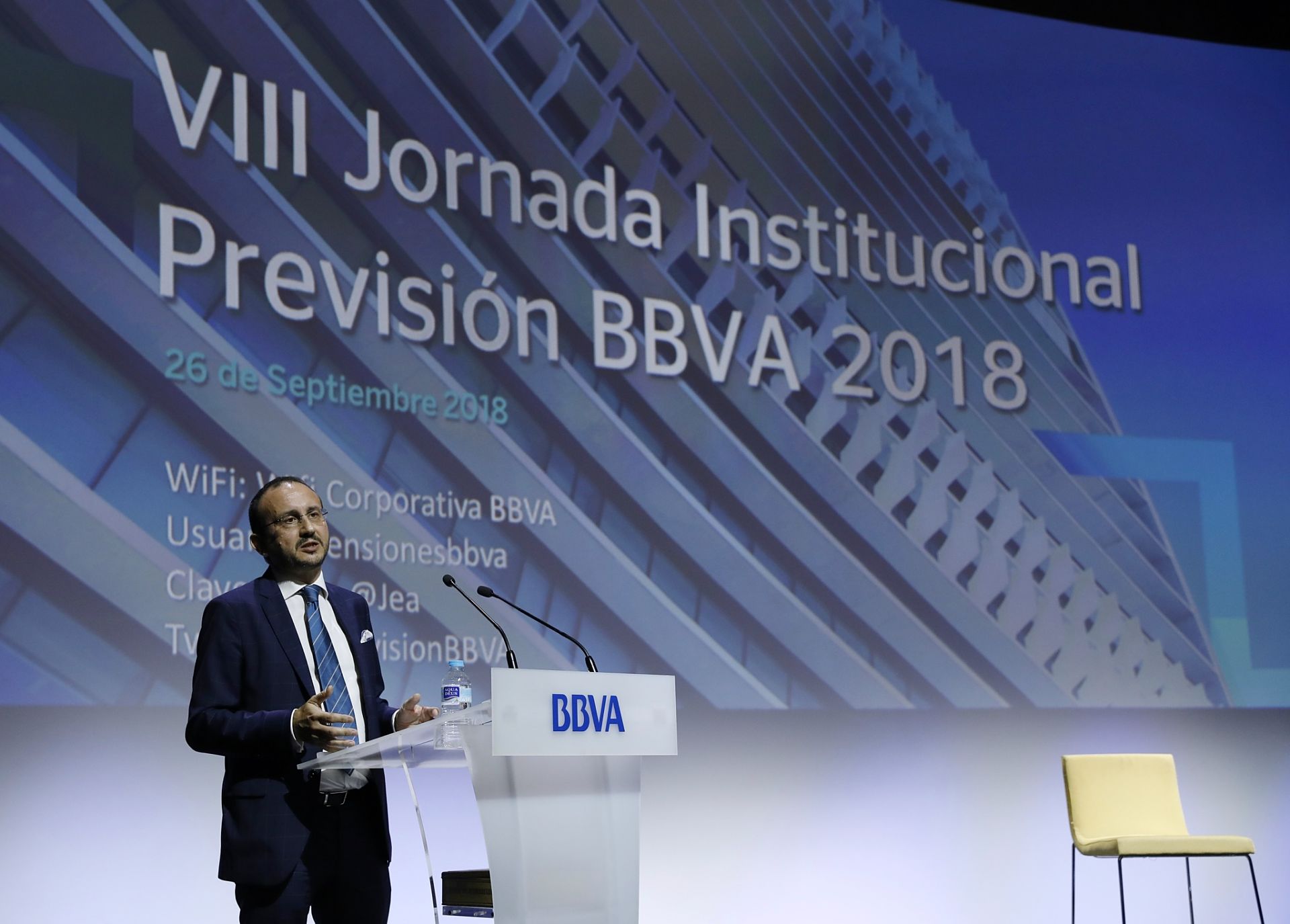 Rafael Verástegui BBVA Seguros VIII Jornada BBVA Previsión 2018 Imagen de Rafael Verástegui BBVA Seguros VIII Jornada BBVA Previsión 2018