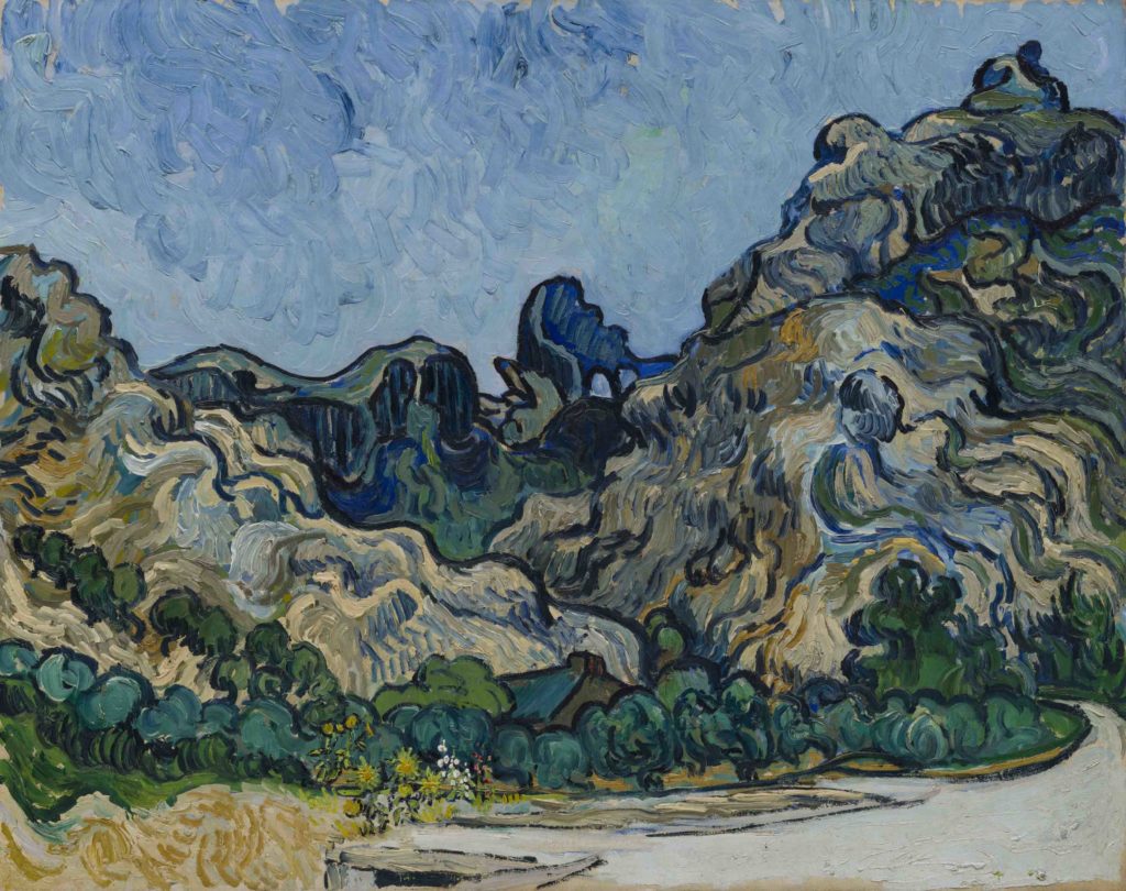 Vicent-Vang-Gogh-Montanas-de-Saint-Remy-Guggenheim-Fundacion-BBVA