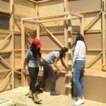 Construcción a escala real estudiantes IBERO