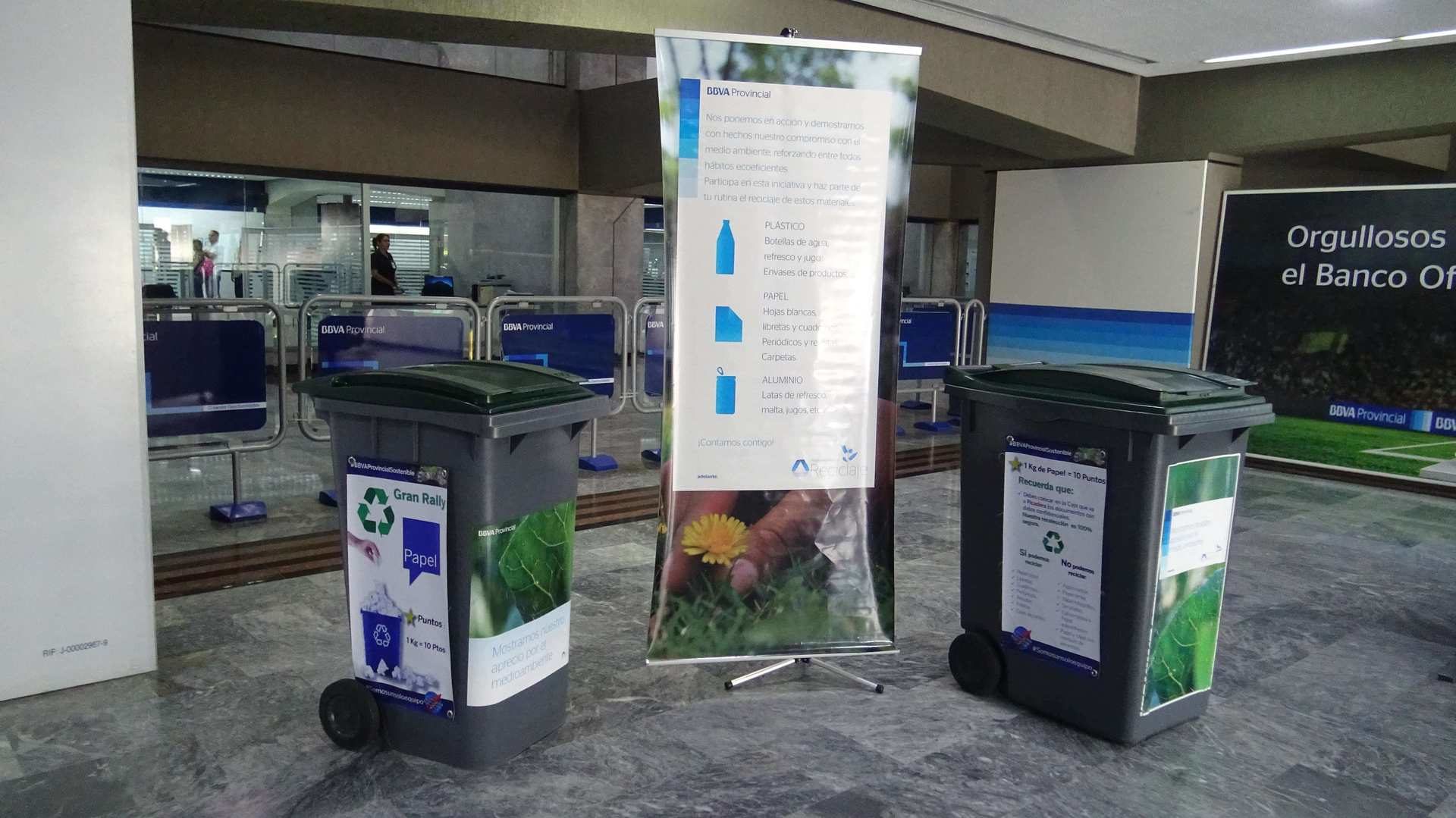 BBVA Provincial reciclaje