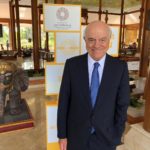 Francisco González, presidente de BBVA, en la asamblea anual del FMI y el Banco Mundial celebrada en Bali