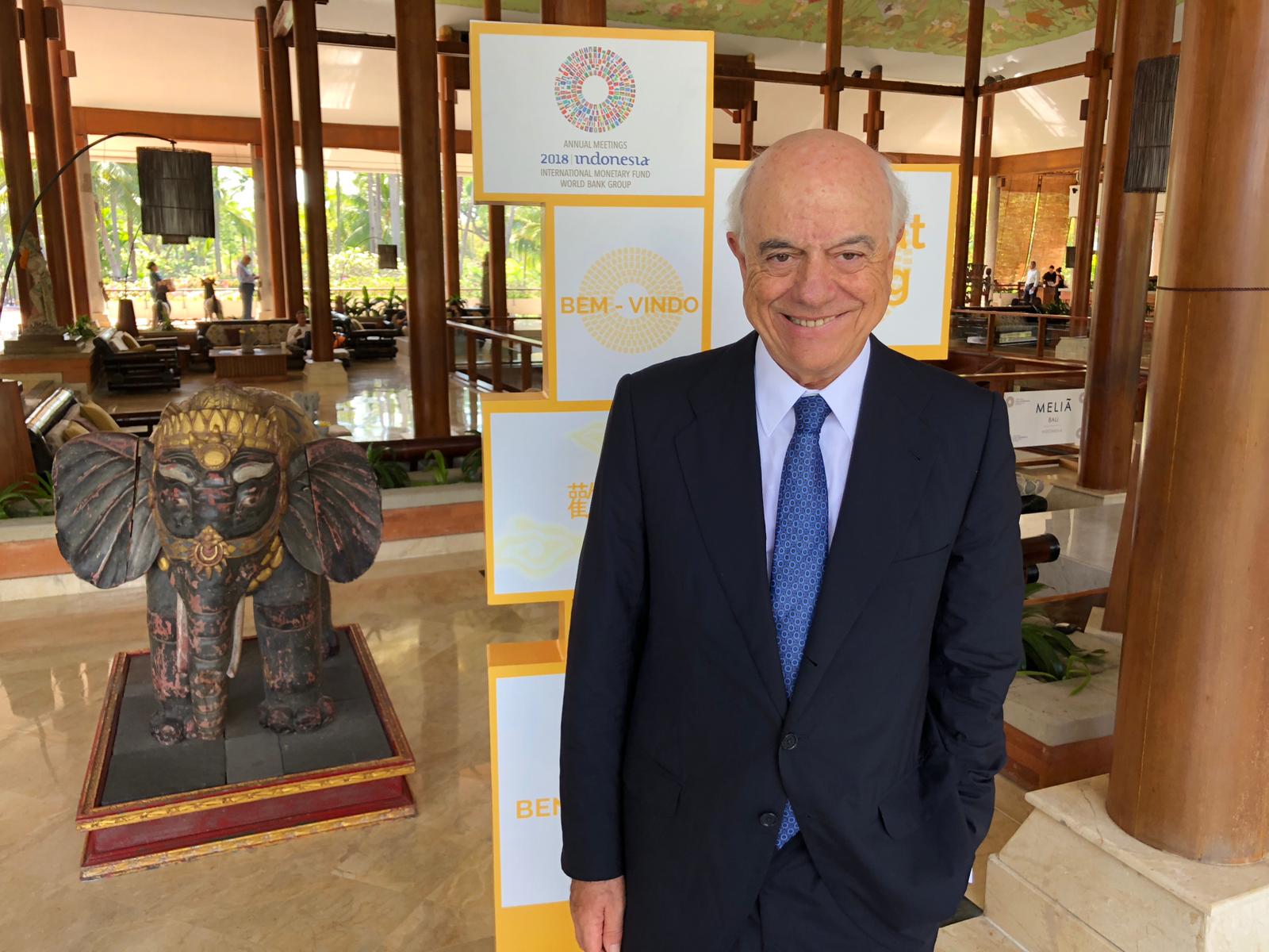 Francisco González, presidente de BBVA, en la asamblea anual del FMI y el Banco Mundial celebrada en Bali Francisco González, presidente de BBVA, en la asamblea anual del FMI y el Banco Mundial celebrada en Bali
