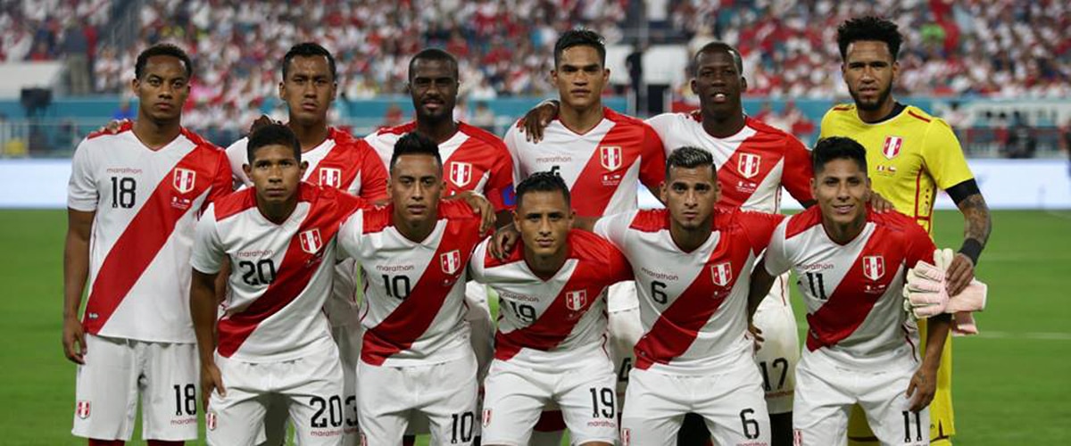 El equipo peruano de fútbol que venció a Chile en Miami.