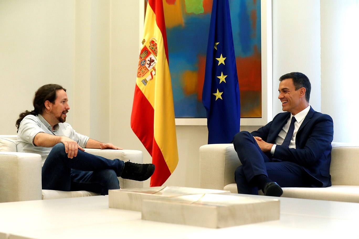 efe_pedro_sanchez_pablo_iglesias_recurso_bbva. efe_pedro_sanchez_pablo_iglesias_recurso_bbva.