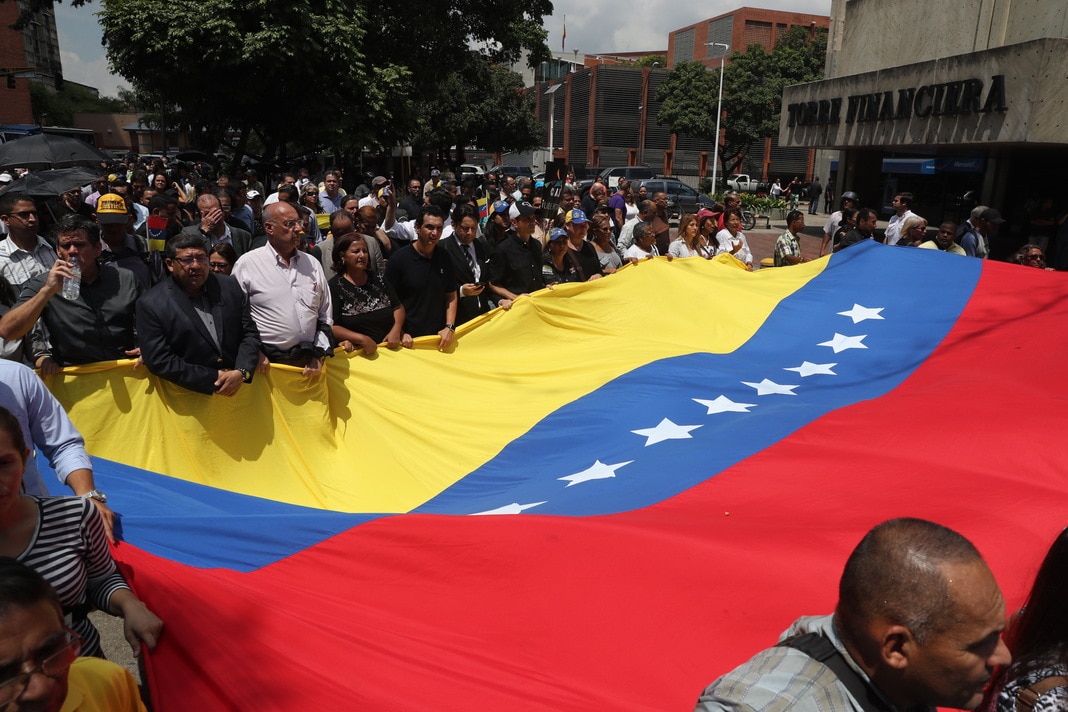EFE BANDERA VENEZUELA CRISIS BBVA