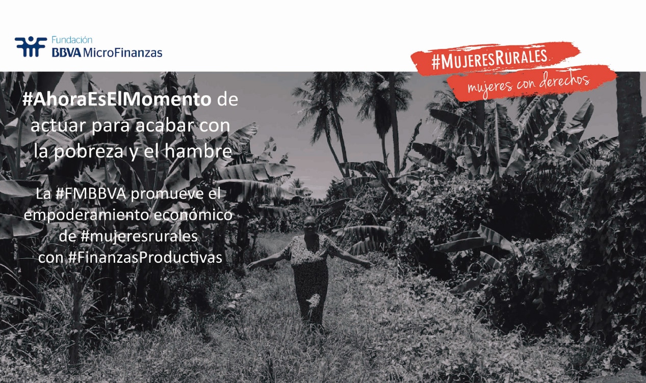 Flyer campaña FAO #MujeresRurales - FMBBVA Flyer campaña FAO #MujeresRurales - FMBBVA
