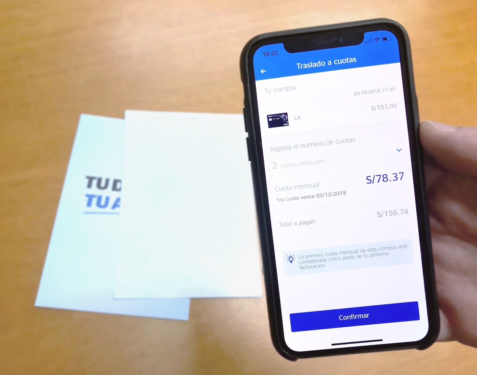 BBVA Wallet permite pasar compras online a cuotas